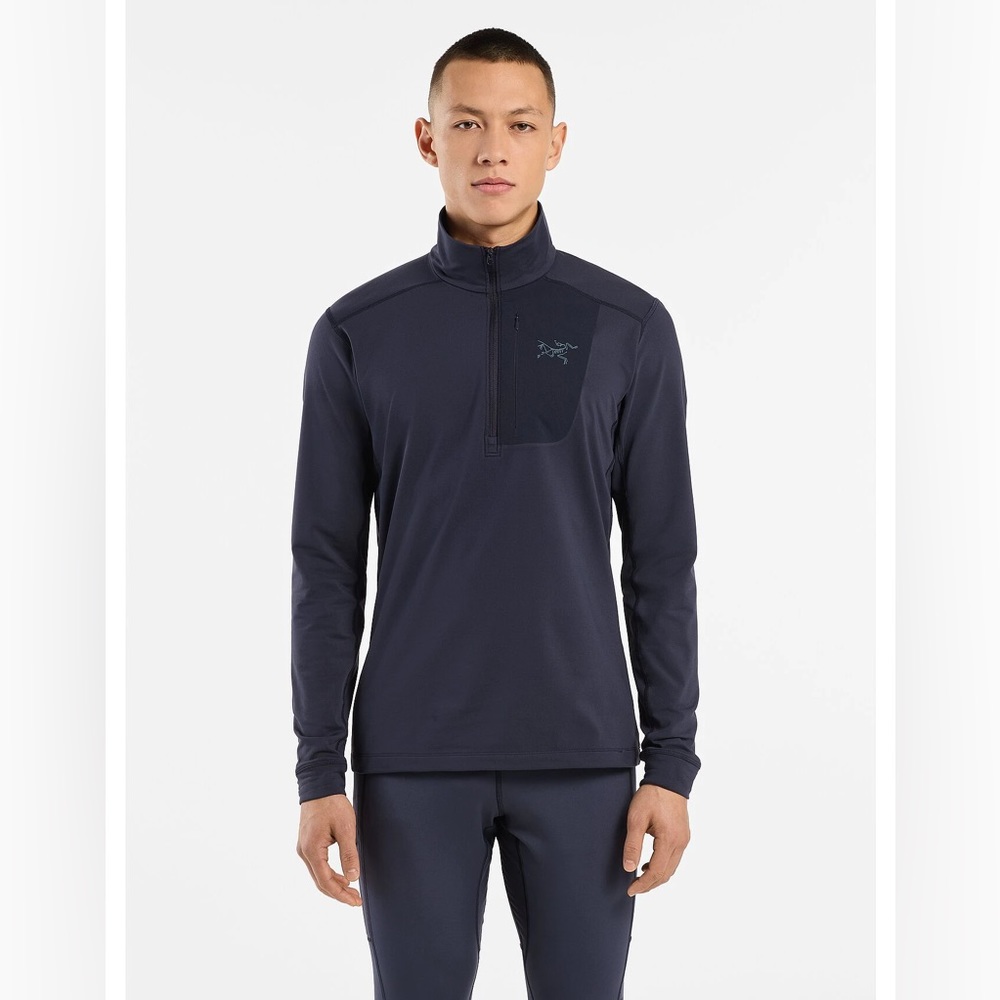 NWOT ARC’TERYX RHO LT ZIP NECK MEN'S